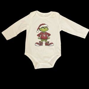 49ers Grinch one piece